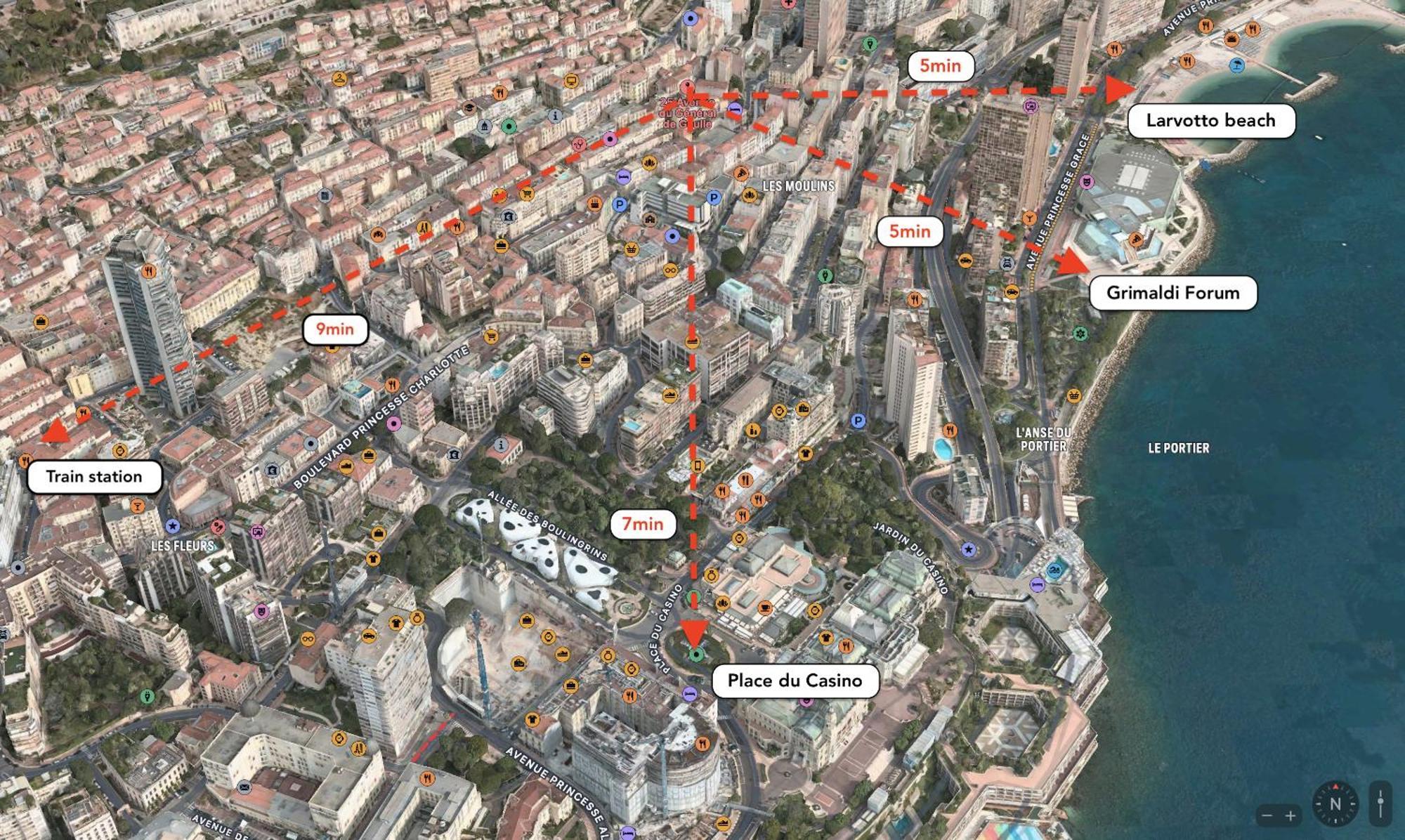 Frontiere Monaco, 2 Pieces, Centre Beausoleil Apartamento Exterior foto